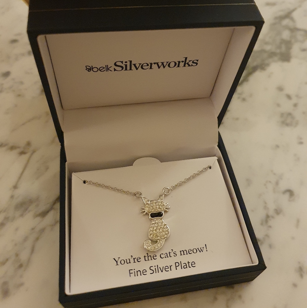 Cat Neckalce Silver
